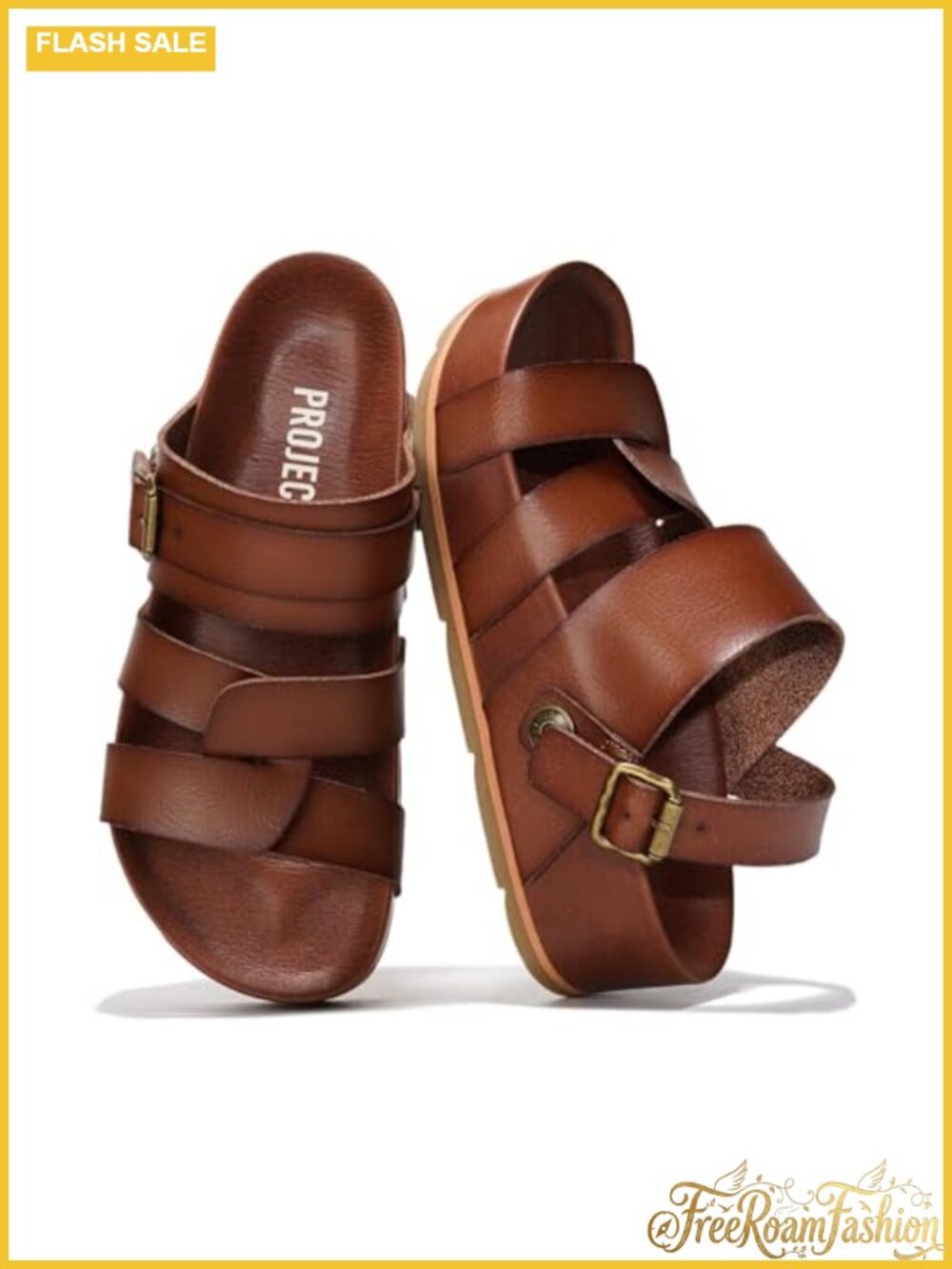 Project Cloud Platform Sandals for Women Strappy Heels Plush Insole Non-Slip